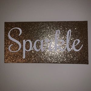 Sparkle Decor Sign✨